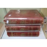 Set of 3 Shakespeare edited by H Staunton and Illustrated by John Gilbert published by John