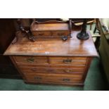 Edwardian Chest of 2 over 2 drawers