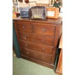 Edwardian Chest of 2 over 3 Drawers