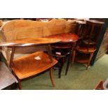 Collection of assorted Edwardian and later small pieces of Furniture