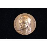 Brigitte Bardot Bronze Medallion
