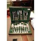 Canteen of Sheffield Stainless Steel Cutlery