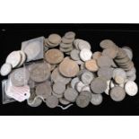 Collection of assorted Crowns, Dollars and other Coins