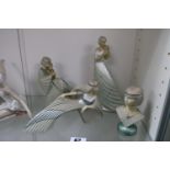 Collection of 4 Ivory Princess figures