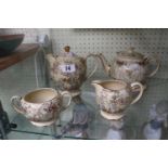 Sadler transfer printed Deco part Tea Set