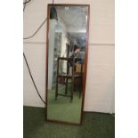 Vintage 1970s Rectangular wall mirror