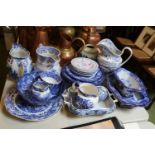 Collection of assorted Blue & White inc. Royal Doulton Madras, Northern Scenes and A View of