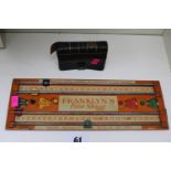 Franklyn's Fine Shagg tobacco Advertising scoreboard and a Durex set of Playing Cards