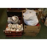 Large collection of assorted House clearance ceramics and bygones