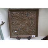 Large Arts & Crafts Copper Tray