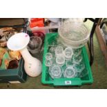 Collection of assorted Crystal and other glassware