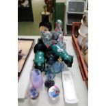 Collection of assorted Pottery and glassware inc. Blue Mountain etc