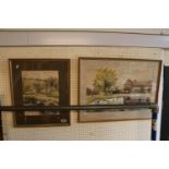 2 Framed watercolours by Harry Sheldon