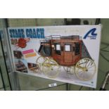 Boxed Stage coach 1848 model by Artesania Latina