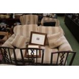 Parker Knoll 3 seater sofa, Elbow chair and matching armchair