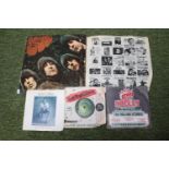 Rubber Soul Vinyl Record PCS 3075, With the Beatles and assorted Singles