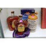 2 Bottles of Crown Royal Whisky 1.14l and 750ml and a Bottle of The Grand Liquer Whisky Usquaebach