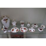 Collection of assorted Royal Albert Old Country Roses