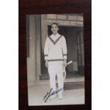 Jean Rene Lacoste Signed Chaplin Jones Postcard A Chaplin Jones postcard featuring Jean Rene Lacoste