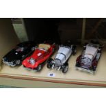 4 Burago Collectors Vehicles