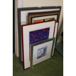 Collection of assorted framed pictures and prints