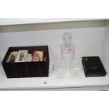 Rolls Royce Memo Pad, Rolls Royce Whisky Decanter with 2 glasses and assorted boxed toy vehicles