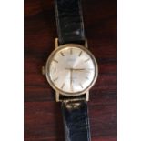 Vintage Verity 17 Jewel Gents 9ct Gold wristwatch