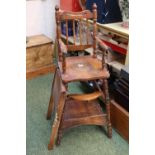 Metamorphic Childs High Chair