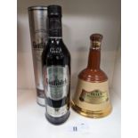 Boxed Glendiffich Whisky 12 Year and a Bottle of Bells Scotch Blended Whisky