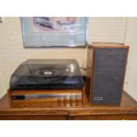 World Record Club Record player and Klinger speakers