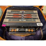 Ludwig Pine Tree Accordion in travel case