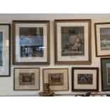 Collection of 19thC Framed engravings and prints