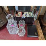 Collection of assorted Boxed Vehicles, Whisky Decanter with a pair of glasses and Rolls Royce