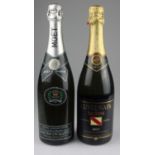 Moet & Chandon, Silver Jubilee Champagne 1977 75cl & Mumm, Cuvee Napa Champagne 75cl. (2)