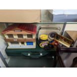 Dolls house, Mamite Money Box, Bush Radio and assorted bygones