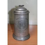 Oxford University Corpus Christie College Athletic Games Consolation Prize A Strong 1862 pewter