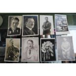 1930s Third Reich Promotional postcards of Hitler and Rudolph Hess