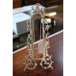 Silver foliate narrow picture frame London 1902 80g total weight