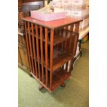 Oak Revolving Bookcase