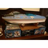 Boxed Billing Boats Blue Star and another Radio control boat