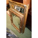 2 Ornate Gilt Framed Mirrors