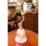 Art Deco Nude on Onyx stand