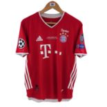 Robert Lewandowski 2019/20 UEFA Champions League Final Match worn Bayern Munich Jersey with letter