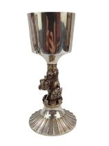 Tim Minett for Aurum, limited edition Silver Westminster Abbey Goblet London 1977, made by order
