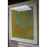 Charlotte Cornish British Artist ; Framed and mounted Trail Proof Lithographic screen print entitled