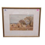 Charles Walter Radclyffe (1817 – 1903) Watercolour entitled Honeycroft Farm 54 x 43cm