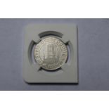 1932 5 Gulden Danzig Coin Basilica in sleeve