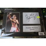 Freddie Mercury from Queen signature