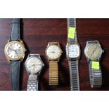 Collection of assorted watches inc. Timex, Buser and other watches