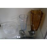 Collection of assorted Art Glassware inc Scandinavian (5)